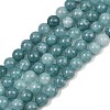 Natural Dyed White Jade Beads Strands GG-CBAEB22-B01-6mm-04-2