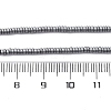 Electroplated Non-magnetic Hematite Beads Strands G-P571-A01-01D-4