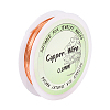Round Copper Jewelry Wire CWIR-YW0001-03G-09-1