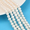 Natural Cultured Freshwater Pearl Beads Strands PEAR-I007-07Y-02A-1