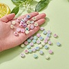 200Pcs Luminous Acrylic Beads MACR-YW0001-39-7
