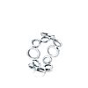 Oval Ring 925 Sterling Silver Finger Rings for Women FS-WGC6322-02-3
