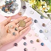 70Pcs 14 Colors Transparent Glass Beads GLAA-YW0005-48-4