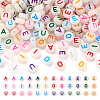  500Pcs 5 Styles Acrylic Beads MACR-TA0001-34-10