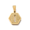 304 Stainless Steel Charms LS-STAS-H227-01G-I-1