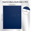 12 Sheets 6 Colors PVC Sheets DIY-GA0008-25-2
