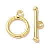 Rack Plating Brass Toggle Clasps X-KK-A225-06G-1