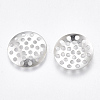 Iron Finger Ring/Brooch Sieve Findings IFIN-T007-46P-NF-2