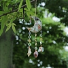 Raw Natural Mixed Stone Nuggests Hanging Ornaments PW-WGD0D6D-01-3