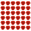 Beadthoven 50Pcs Cinnabar Beads CARL-BT0001-01-3