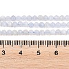 Natural Blue Lace Agate Beads Strands G-E411-12-3mm-02-4