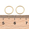 Ion Plating(IP) 304 Stainless Steel Closed Jump Rings STAS-G393-06G-10-2