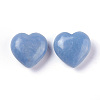 Natural Blue Aventurine Heart Love Stone X-G-O174-10-1