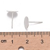925 Sterling Silver Stud Earring Findings X-STER-K167-045G-S-3
