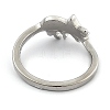 Brass Cuff Rings RJEW-I076-04P-3