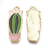 Alloy Enamel Pendants PALLOY-T056-37A-2