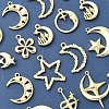 20Pcs 10 Styles Alloy Pendants FIND-FS0003-07-3