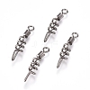 Stainless Steel Fishing Ball Bearing Swivel STAS-WH0017-01B-2