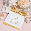 6Pcs Brass Micro Pave Cubic Zirconia Pendants ZIRC-BBC0003-10-5