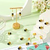 12Pcs Handmade Lampwork Beads LAMP-SC0001-34-4