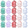 40Pcs Christmas Theme Transparent Glass Beads GLAA-FS0001-87A-1