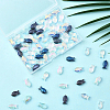 80Pcs 4 Colors Transparency Electroplate Glass Beads GLAA-SC0002-88B-7