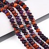 Halloween Theme Dyed Natural White Jade Beads Strands G-T139-58A-01-1