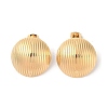 Ion Plating(IP) 304 Stainless Steel Stud Earrings for Women EJEW-S227-29G-1