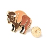 Yak Enamel Pins JEWB-L022-01A-G-3