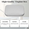 4Pcs Iron Jewelry Storage Boxes with Hinged Lid CON-SP0001-20B-6