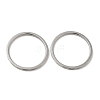 Non-Tarnish 304 Stainless Steel Plain Band Rings RJEW-I101-01B-P-1