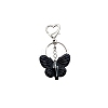 Resin Butterfly with Alloy Enamel Coffin Pendant Keychain PW-WG958C1-01-1