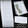 100Pcs Rectangle Frosted Plastic Packing Resealable Bags ABAG-CY0001-09-1