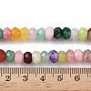Natural Dyed White Jade Beads Strands G-F753-06C-2