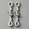 Alloy Connector Charms PALLOY-WH0105-24P-2