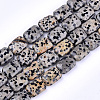 Natural Dalmatian Jasper Beads Strands G-T121-16-1