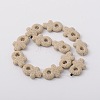 Synthetic Lava Rock Bead Strands G-N0094-17-2