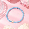 Glass Beaded Stretch Bracelets for Women BJEW-JB11504-01-1