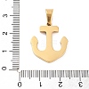 304 Stainless Steel Pendant LS-STAS-M062-01G-A-3