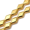 Electroplate Glass Beads Strands EGLA-H109-11-2