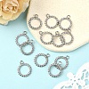 12Pcs Alloy Rhinestone Pendants FIND-YW0007-95P-1