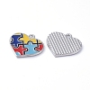 Alloy Enamel Pendants ENAM-G192-07P-2