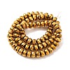 Electroplate Non-magnetic Synthetic Hematite Beads Strands X-G-J160-E-02-5