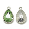 Alloy Glass Pendants PALLOY-T028-10x14mm-19-2