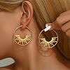 Elegant Stainless Steel Hoop Earrings RT6400-4-1