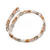 Electroplate Glass Beads Strands X-EGLA-P065-02A-03-2