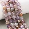 Natural Amethyst Lace Agate Beads Strands GG-CBABD99-04-10mm-1