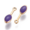 Ion Plating(IP) 304 Stainless Steel Enamel Charms STAS-F224-05C-2