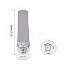 Iron Metal Stamps AJEW-BC0005-39A-3