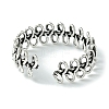 Infinity Alloy Open Cuff Rings RJEW-K275-02AS-3